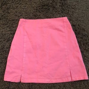 Brandy Bubblegum pink cara skirt